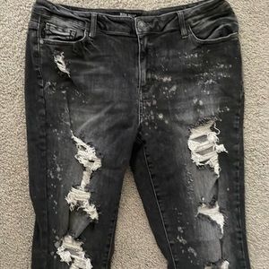 Judy Blue Beach Splash Boyfriend Jean